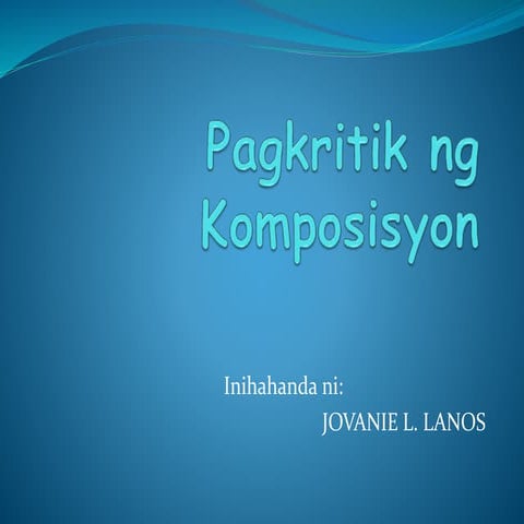 Filipino(Pagsulat 2) | PPTX