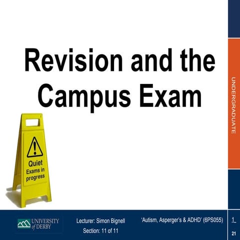 AAA Section 11 Revision and the Campus Exam