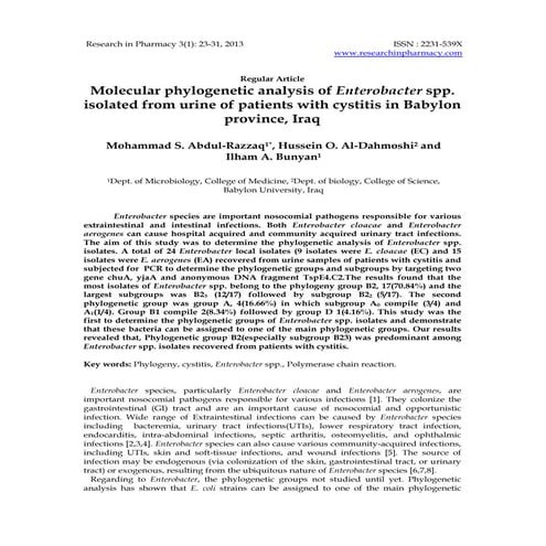 phylogenetic analysis