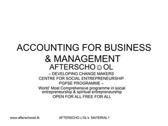 Aaccountancy For Business 20 October