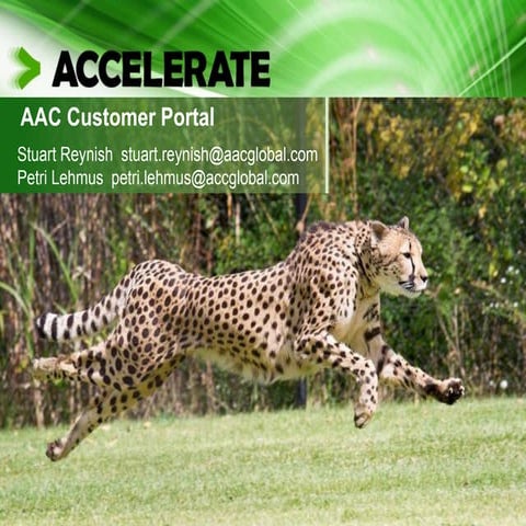 AAC Global Customer Portal