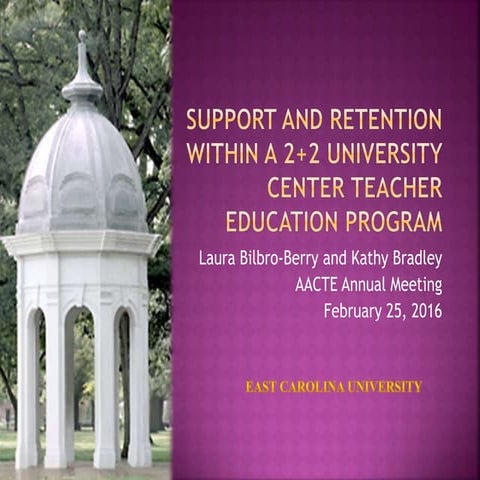 AACTE 2016 : 2+2 Support and Retention