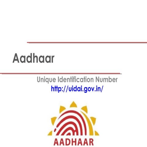Aadhaar - How to get an Aadhaar card - UID India