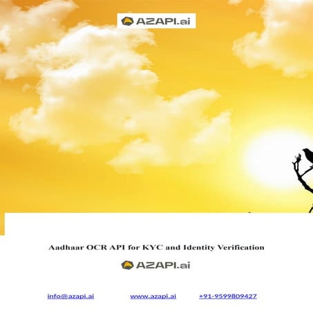 Aadhaar OCR API for KYC and Identity Verification.docx