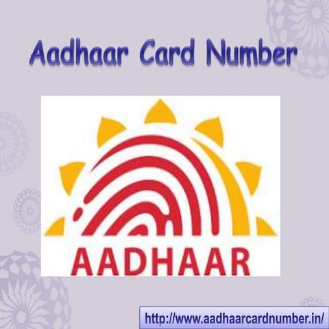 Aadhar card number