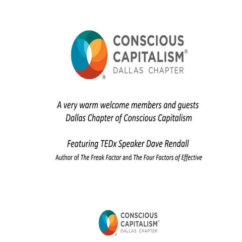 Dave Rendall PowerPoint for 3.22.16