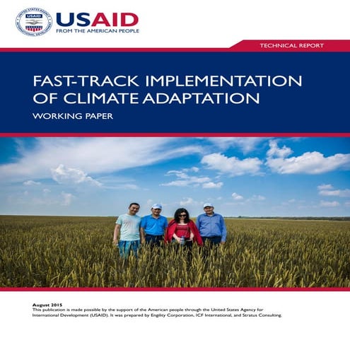 Fast-Track Implementation of Climate Adaptation | PDF