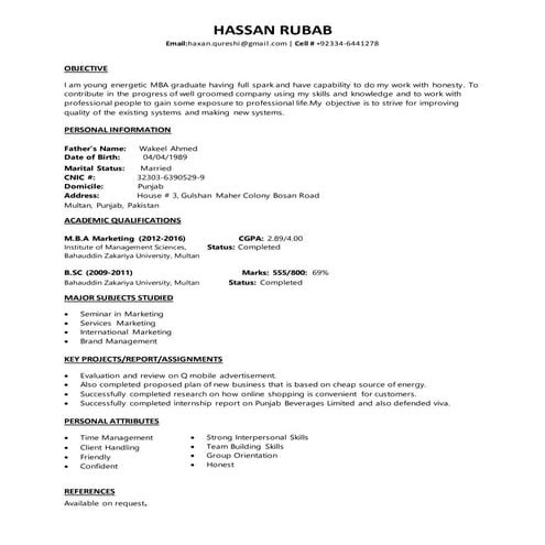 Hassan_ MBA(Marketing)_CV.
