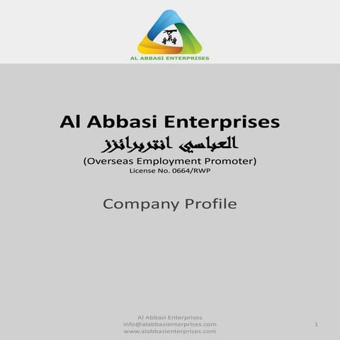ALABBASI ENTERPRISES, PAKISTAN
