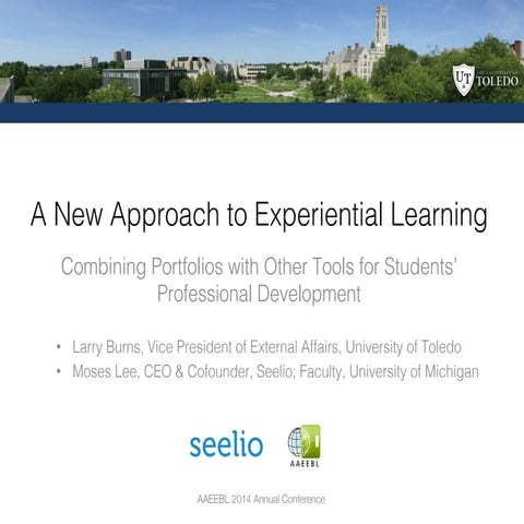A New Approach to Experiential Learning: Combining Portfolios with Other Tools for Students' Professional Development