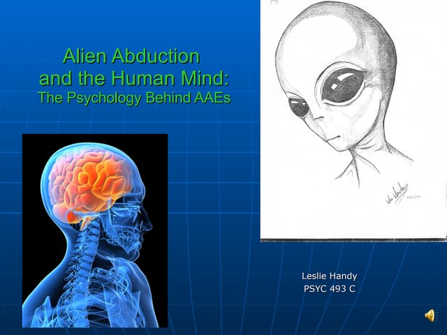 Leslie Handy: Alien Abduction