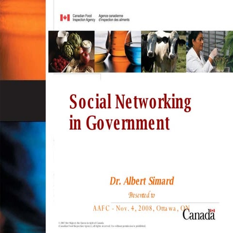 Social Networking in Government