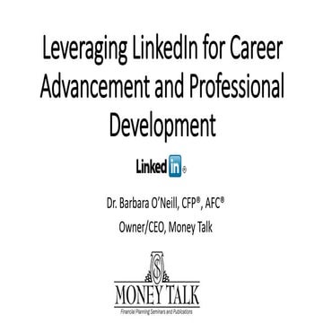 Leveraging LinkedIn Presentation