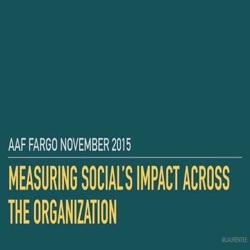 Unleash Social Media (and Measure Its Impact)