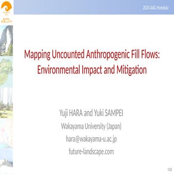 Mapping Uncounted Anthropogenic Fill Flows: Environmental Impact and Mitigation