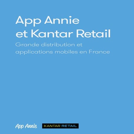 Grande distribution et applications mobiles en France