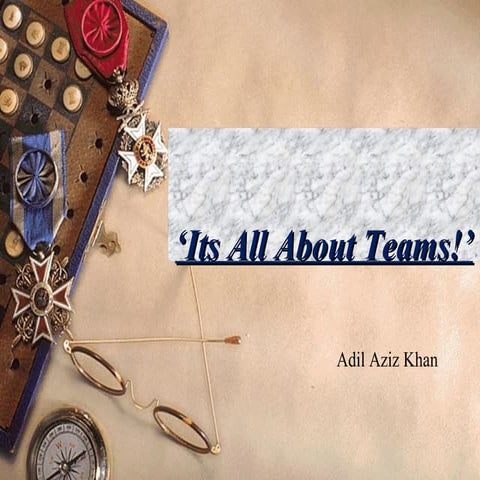 Team building Presentation | PPTX