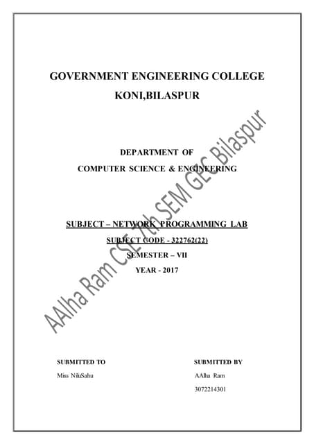 network programing lab file ,