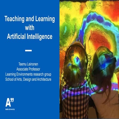 Teaching and Learning with Artificial Intelligence | PPTX