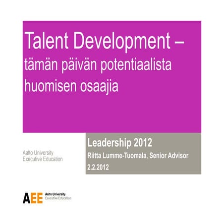 Aalto ee rlt 2.2.2012 handouts