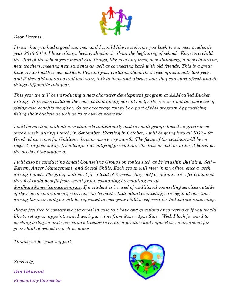 welcome back to school letter templates