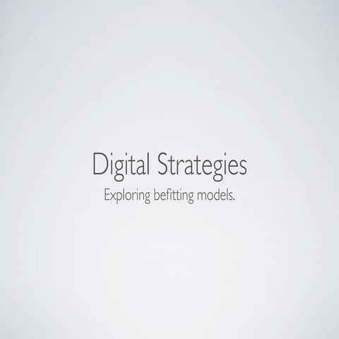 Digital Strategies for Cultural Institutes.