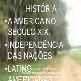 A america no seculo xix
