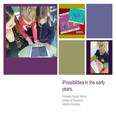 iPossibilities for Early Learning in Mathematics