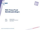 Aanmelden vakbekwaamheidsopleidinge...