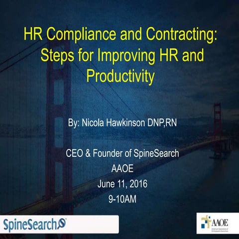 HR Compliance & Contracting 
