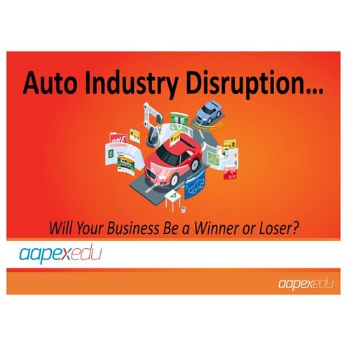 Automotive Industry Disruption 