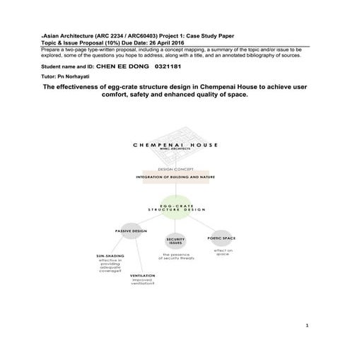 Asian Architecture: Topic Proposal