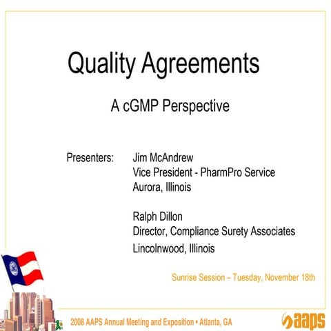 Aaps Quality Agreement Presentation   Share