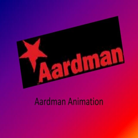 Aardman animation