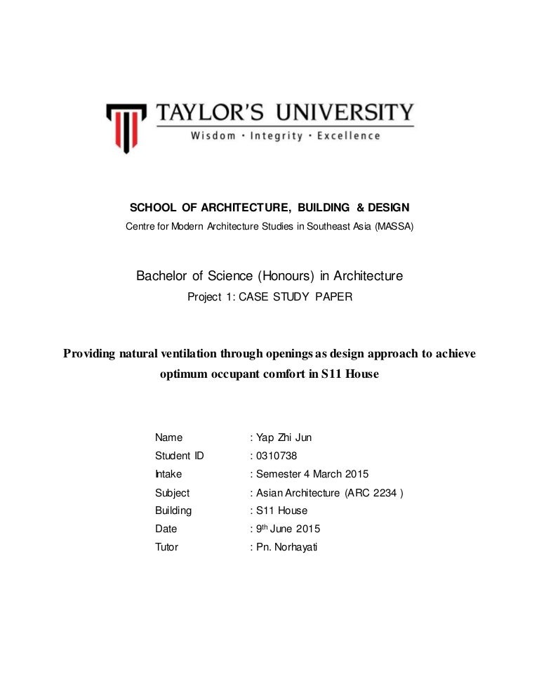 Architecture research paper