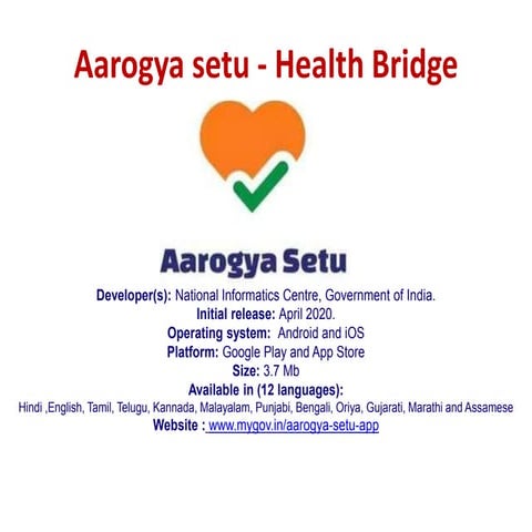 Aarogya setu_health bridge