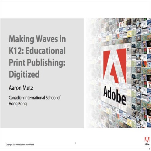 dIGITIZED - Educational Print Publishing