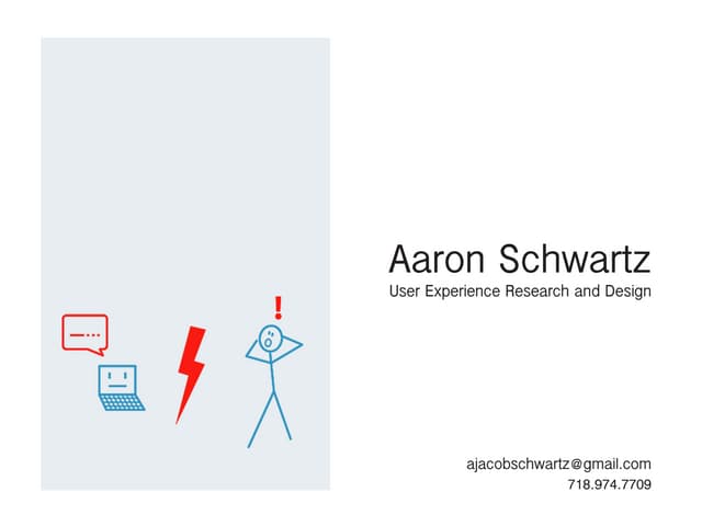 Portfolio: Aaron Schwartz