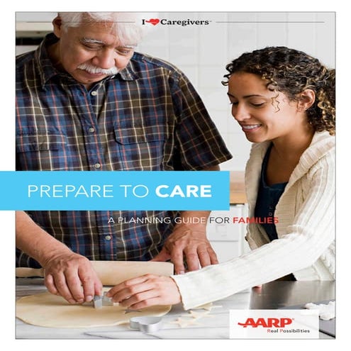 AARP prepare to care guide