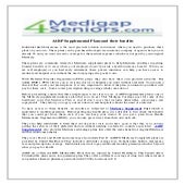 Aarp supplemental plans and their benefits