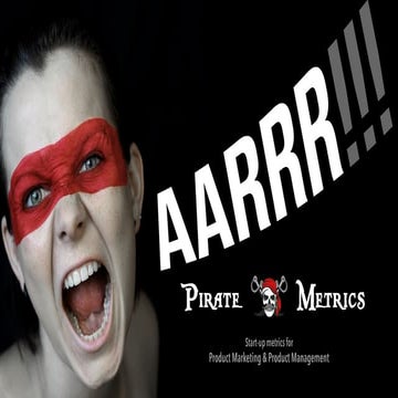 AARRR-Pirate Metrics | Designed by GetStandingOvation