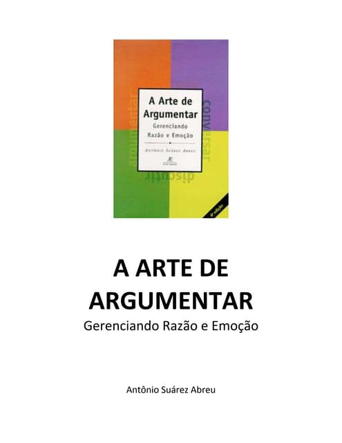 A arte de argumentar