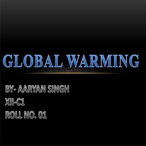 GLOBAL WARMING FOR GPS DELHI
