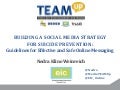 Building a Social Media Strategy for Suicide Prevention: Guidelines for Effective and Safe Online Messaging