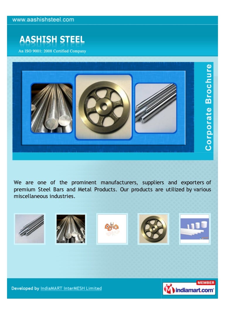 Aashish Steel, Mumbai , Metal Products