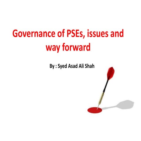 Key features of draft regulations on governance in SOEs in Pakistan