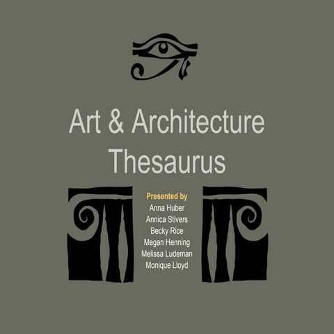 Art and Architecture Thesaurus