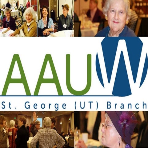 AAUW St. George Utah Branch Year in Review: 2014-2015