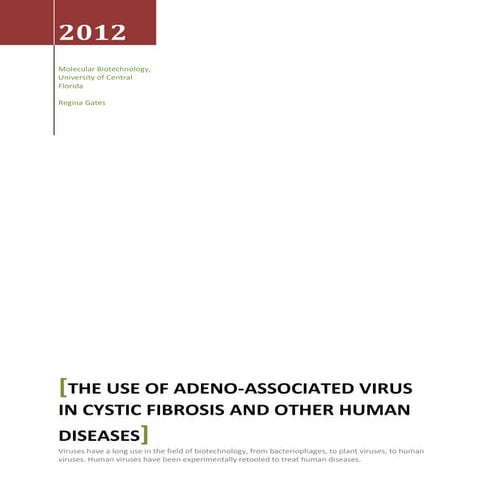 AAVinthetreatmentofhumandiseases