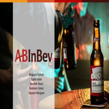 Ab-InBev: Internationalisation Startegy